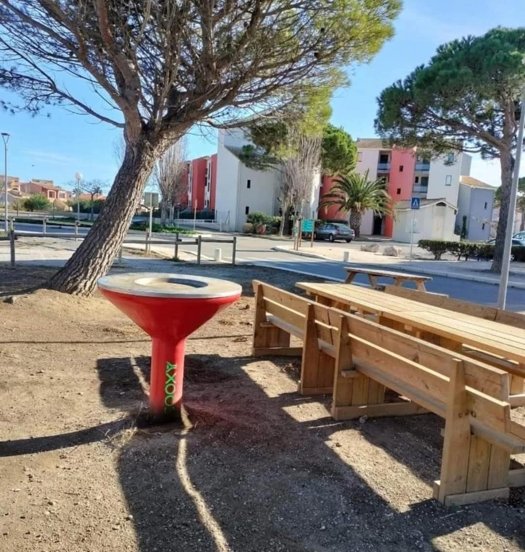 Appartement Tout Confort A Cap Coudalere Avec Vue Magnifique Sur Le Canigou Au Bord Du Lac - Check In Automatise - Parking Gratuit - Aire De Jeux D'Enfants - Le Barcarès Exterior foto